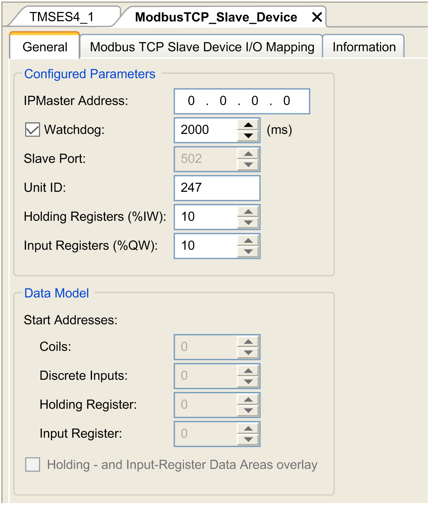 Modicon M262 Logic/Motion Controller as a Slave Device on Modbus TCP